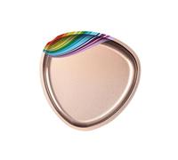 Bandeja de joyería de acero satinado para maquillaje, cosméticos, herramientas de manicura, bandeja de almacenamiento para el hogar, uñas, uso en salón de belleza, acero inoxidable decorativo