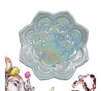 Bandeja de joyería - Elegante bandeja de joyería versátil - Plato estético, plato decorativo, soporte para aretes, cuenco para collares, pulseras, pendientes, llaves