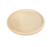 Bandeja de joyería, soporte expositor, organizador tienda for collar, pulsera bandeja exhibición Para Mujeres(Beige round 25cm)