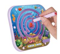 Bandeja de Laberinto Magnético para Juguetes de Despertar Temprano - Juego Educativo de Laberinto - para Hogar, Escuela, Aula, Familiares, Campamento de Verano, Actividad de Grupo y