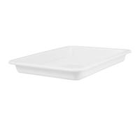 Bandeja de Laboratorio Blanco Cuadrada de Plástico para Química | Profesores y Estudiantes, Protege Superficies, Organiza Tubos y Pequeños Artículos, Uso en Laboratorio