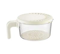 Bandeja De Lavado Con Colador, Contenedor De Conservación Y Almacenamiento Multifunción | Cuenco De Lavado De Verduras Con Colador,Para Casa Apartamento Dormitorio Camping Picnic Cocina Comedor