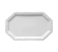 Bandeja De Leche/Y azúcar Rosenthal Maria Blanca 27 X 16,5 Cm