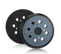 Bandeja de Lijado, Almohadilla de Repuesto para Lijadora Ryobi Ridgid Craftsman 127 mm 8 Agujeros,Disco de Pulido de Metal para de Alta Velocidad, Pulido de la Lijadora Orbital Aleatoria