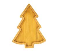 Bandeja de madera en forma de árbol de Navidad, bandeja para embutidos para quesos aperitivos y postres, bandejas de fiesta, bandejas decorativas de Navidad