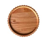 Bandeja de madera genérica, expositor de comida , 20 cm, bandeja de servir de madera para aperitivos, para embutidos, pasteles, caramelos, frutas, hogar, cocina, salón, restaurante,