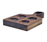 Bandeja de madera para huevos, organizadores de cocina, portadores con para refrigerador, encimeras, solución de almacenamiento compacta, bandeja de madera para huevos