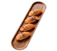 Bandeja de Madera, Tabla Larga para el hogar | de Madera para Servir - para Aperitivos, Frutas, Embutidos, postres, Queso, Aperitivos, Sushi, inauguración de la casa, Fiesta, Boda