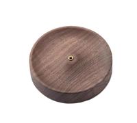 Bandeja de madera vintage para varillas de incienso, hecha a mano, para ceremonia, quemador de inciensos, base para cenizas para meditaciones, soporte de madera