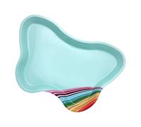 Bandeja de maquillaje de acero inoxidable para cosméticos, mesa de uñas, organizador de herramientas de arte, bandeja de joyería, plato de mariposa, bandeja de cosméticos