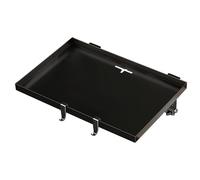 Bandeja de mesa auxiliar de la cama, clip plegable en el diseño, 32x23.5x2cm, bandeja de organizador de mesas de noche loft, estante de cama de habitación, solución de ahorro de espacio, ideal para do