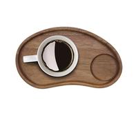 Bandeja de mesa de café, estilo retro con pantalla de charcuterie Boards | Functional Wood Serving Tray Snack Holder,for Food Cake Dessert Candle Home Decor Living Room Bedroom Kitchen Counter Ottoman