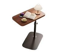Bandeja de mesa para cama artificial, mesita de noche, mesita de noche, mesa de noche, mesa gruesa que se puede girar 360 °, se utiliza en dormitorios hospitales