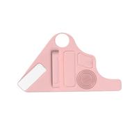 Bandeja de mezcla de maquillaje, pigmento de mezcla de base de silicona con almacenamiento de brochas de maquillaje, bandeja de maquillaje ajustable en tu muñeca, paleta de base para artistas de