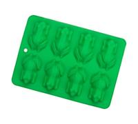 Bandeja de Molde de Chocolate Rana | Molde para Hornear de 8 Cavidades de Silicona para Fondant, Dulces, Gelatina, Jabón, Cavidades Detalladas con