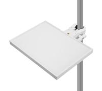 Bandeja de montaje de accesorios de estudio funcional, soporte de micrófono para interfaces de música, receptores, teléfonos para transmisión en vivo, pastilla y soporte de choque