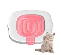 Bandeja De Móvil: Inodoro para Gatos Transportable, Herramienta De Aprendizaje, Prevención De Trastornos Animales, Accesorio Duradero para El Hogar Felino, Entrenamiento Práctico, Higiene Sencil