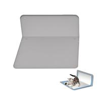 Bandeja de Orines de Perro Recipiente Antiderrames y Antiadherente para | Área de Baño Portátil para Adiestramiento Para Perros y Gatos Pequeños, Viajes en Coche y Exterior