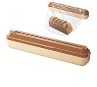 Bandeja de papel de aluminio y envoltura enlatada para almacenamiento de papel de aluminio y envolturas, dispensador de envoltura con dispensador de envoltura recargable, envoltura de papel de