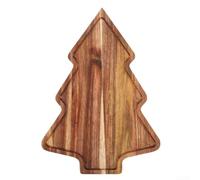 Bandeja de para madera de Acacia 35x25cm Árbol Bandeja de para