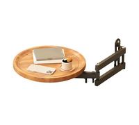 Bandeja de pared plegable - Bandeja de cama retráctil montada en la pared - Mesa plegable , para inquilinos de apartamentos, baño, cocina, espacios pequeños, entrada, sala de estar, postres