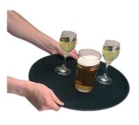 Bandeja de plástico redonda antideslizante Kristallon 406mm