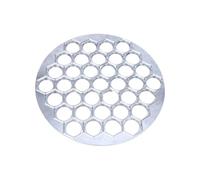 Bandeja de prensa de metal Molde para bola de 37 cavidades Preparación de comidas caseras Placa para dar forma Lavado a mano Fabricación por lotes Guía de cocina Molde compacto para hacer bolas