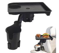 Bandeja de propietario de bebidas automáticas, tableta de cena de coche para taza consolen de automóviles, bandeja de mesa-baño: una amplia gama de operaciones, tableta de bocadillo con un ba