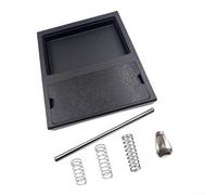 Bandeja de recogida baja para Gaggia Classic Pro/RI9403/RI9480, 2ª generación de actualización con kit de resorte y tubo de drenaje, ABS resistente al calor, diseño plano para báscula y taza (D)