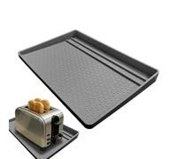 Bandeja de recogida de migajas resistente al calor, antideslizante, limpieza