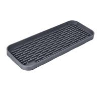 Bandeja de - Rejilla antideslizante de silicona Colector de tapete impermeable para bebidas de agua y café | Alfombrilla de bar duradera con superficie fácil de limpiar y construcción resistente