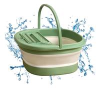 Bandeja de remojo para los pies - Cubo plegable antideslizante - Cuenca de baño de inmersión para los pies - Para mujeres ancianas viajando camping centro spa hotel dormitorio baño