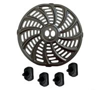 Bandeja de repuesto para freidora de aire, para accesorios de freidora de aire Gourmia, freidora de aire de acero inoxidable, repuesto para horno Gourmia 6QT GAF698 GAF686 con revestimiento