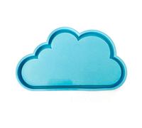 Bandeja de resina para manualidades, cenicero redondo para epoxi, para decoración del hogar, oficina, kit de molde de cristal