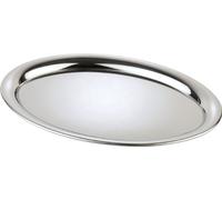 APS 30115 Porción - casa de café, ca, 19 x 15 cm, de forma ovalada, café / té bandeja para el azúcar y crema, 18/8 acero pulido