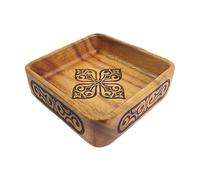 Bandeja De Servicio De Madera,Tabla De Quesos Y Ensaladas | Bandeja Cuadrada De Madera Para Mesa,Para Desayuno Snack Tea Party Fruta Comida Despensa Cocina