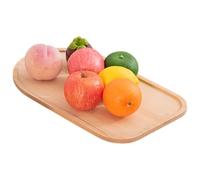Bandeja de servicio de madera - Tablas rústicas para embutidos de exposición | Bandeja natural decorativa de servir, para decoración del hogar, cocina, salón, mesa, escritorio, queso, fruta
