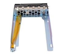 Bandeja de Servidor de Disco Duro HDD SAS de 2,5, Adaptador de Bandeja de Disco Duro de Repuesto, Compatible con RD650 RD550 RD450 RD350 TD350, Plateado Y Negro