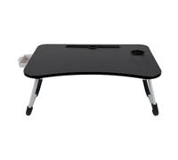 Bandeja de Servir plegable para cama color Negro 60x40x26cm