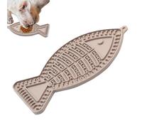 Bandeja de silicona calmante - Escalera de comida para mascotas | Almohadilla para aperitivos para perros que no se desliza, alfombrilla para lamer gatos, para bañarse, cuidar, golosinas,