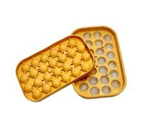 Bandeja de silicona con forma de bola de hielo de 26 rejillas, bandeja de bola de hielo de alimentario, fácil de liberar para hacer bebidas, ideal para café, bourbon, whisky y bebidas