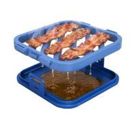 Bandeja de Silicona para Horno Insertos de Parrilla con Desagüe de