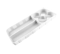 Bandeja de silicona para refrigerador coche, compatible con Lixiang Li L6 L7 L8 2024 2025, accesorios almacenamiento interior para Caja de Almacenamiento de Apoyabrazos(Translucent)