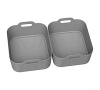 Bandeja de silicona reutilizable para freidora de aire AF500 FlexDrawer - Plato plegable para hornear para asar a prueba de calor accesorio para mega para zona, seguro, fácil de limpiar, 36 x 21 cm