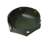 Bandeja de Soporte de extraíble - colector de de PVC con Botones de Metal | Colector de Plegable para Viajar, Reloj, Joyas, Llave, teléfono, Caramelos