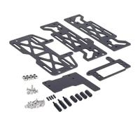 Bandeja de soporte de fibra de carbono mecanizada, soporte ESC Compatible con 1/10 RC Vanquish VS4-10 Phoenix Ultra Pro Fordyce