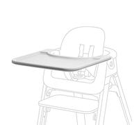 Bandeja de Stokke Steps Baby Set, Blanco - Accesorio funcional para la Trona Stokke Steps Baby Set - Dale a tu hijo un lugar para jugar y comer - Duradera, sin herramientas y fácil de limpiar