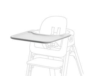Bandeja de Stokke Steps Baby Set, Blanco - Accesorio funcional para la Trona Stokke Steps Baby Set - Dale a tu hijo un lugar para jugar y comer - Duradera, sin herramientas y fácil de limpiar