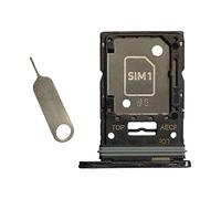 Bandeja de tarjeta SIM A53 Reemplazo Micro SD Card Holder Partes para Samsung Galaxy A53 5G A536 6.5 pulgadas (negro)