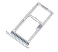 Bandeja de tarjeta SIM dual para LG Velvet 5G LM-G900N Soporte de tarjeta SIM para LM-G900N Reemplazo de ranura para tarjeta SIM para LM-G900EM LM-G900 Aurora Plata